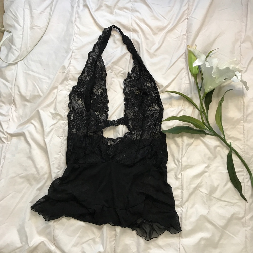 Fredricks of Hollywood halter top lingerie